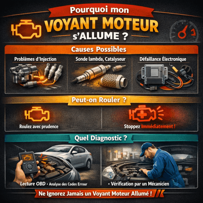 Voyant Moteur Allume